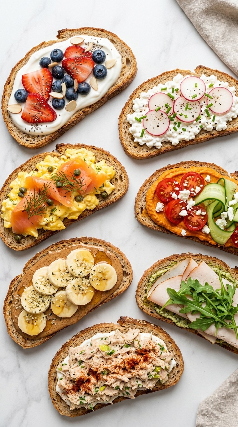 18 High-Protein Toasts Under 300 Calories That Aren’t Just Avocado