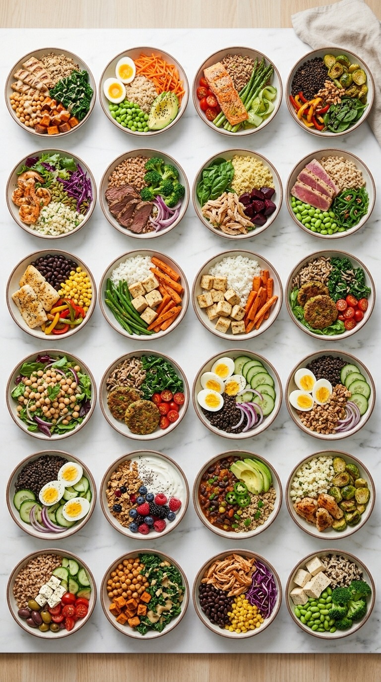 20 High-Protein Buddha Bowls Under 500 Calories