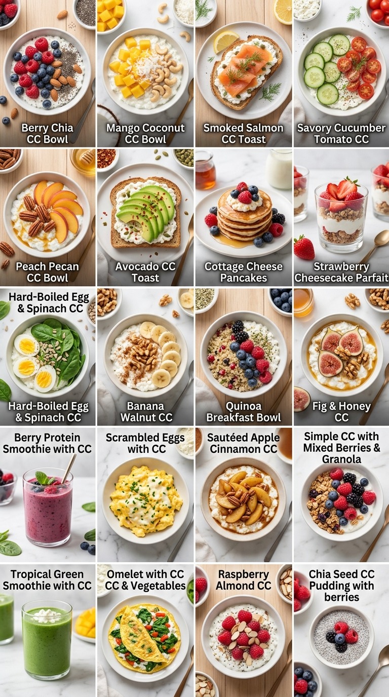 20 High-Protein Cottage Cheese Breakfast Ideas