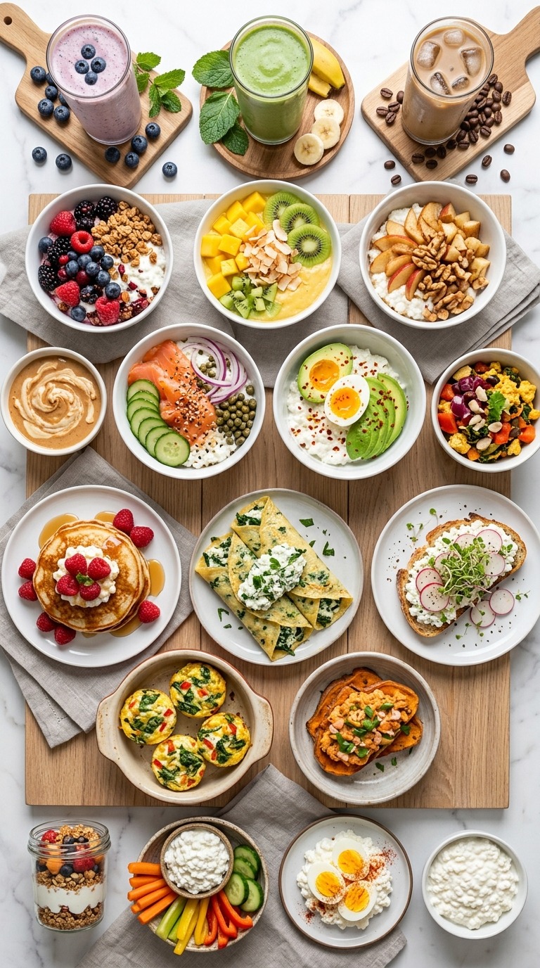 20 High-Protein Cottage Cheese Breakfast Ideas