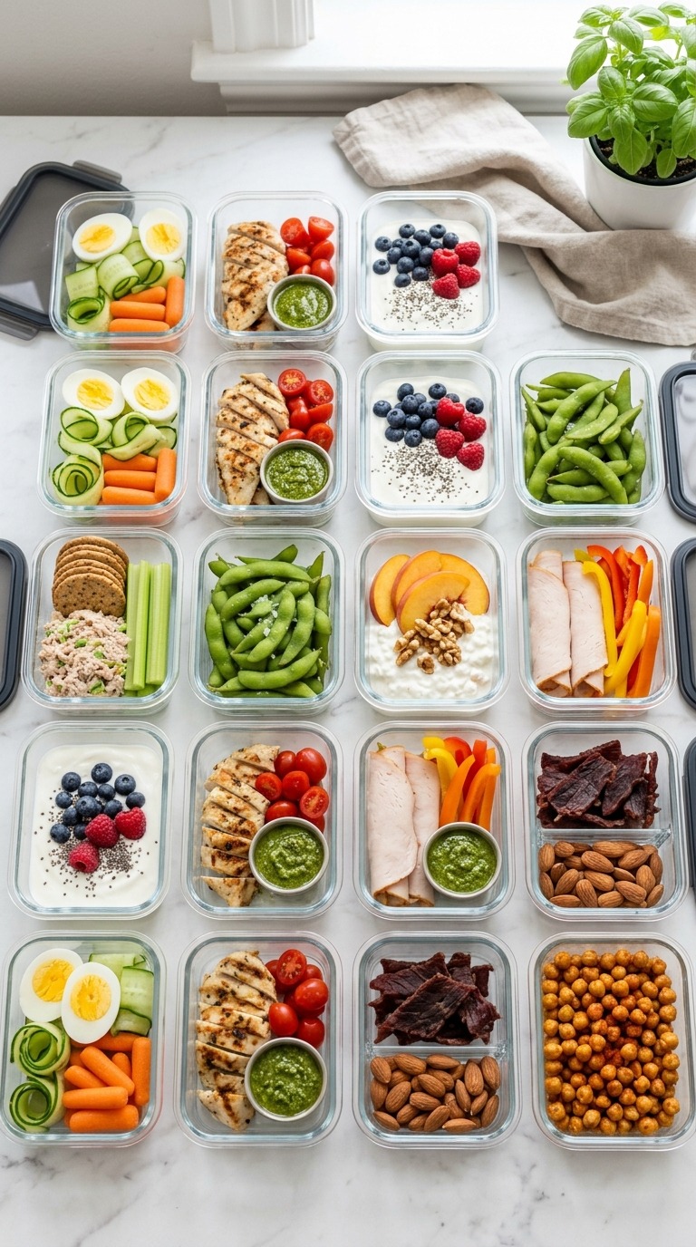 20 High-Protein Snack Boxes To Prep On Sunday