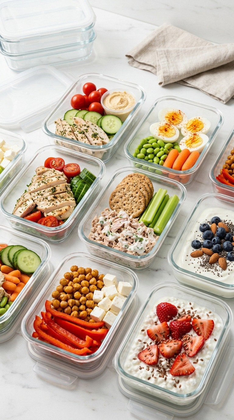 20 High-Protein Snack Boxes To Prep On Sunday