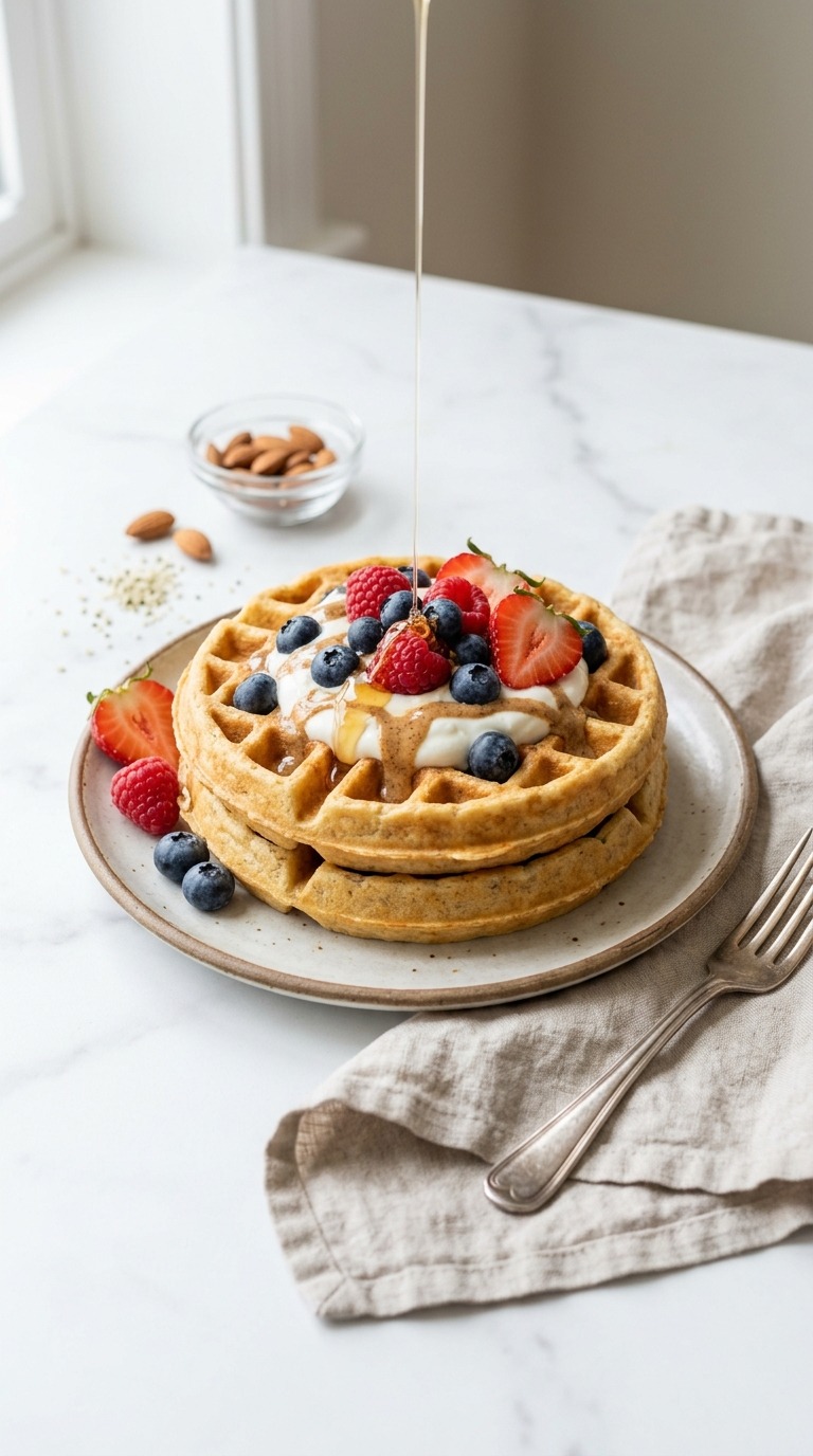 20 High-Protein Waffles Under 400 Calories That Taste Indulgent