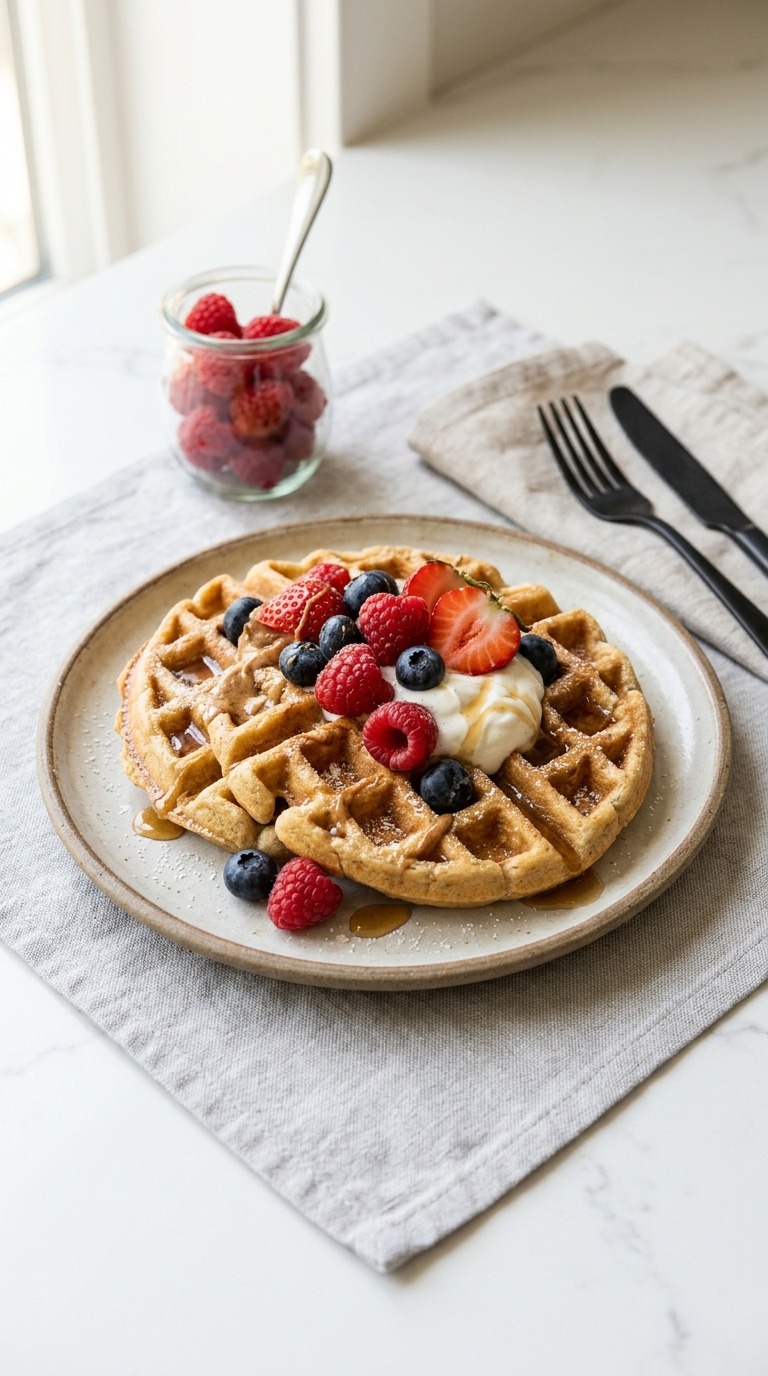 20 High-Protein Waffles Under 400 Calories That Taste Indulgent
