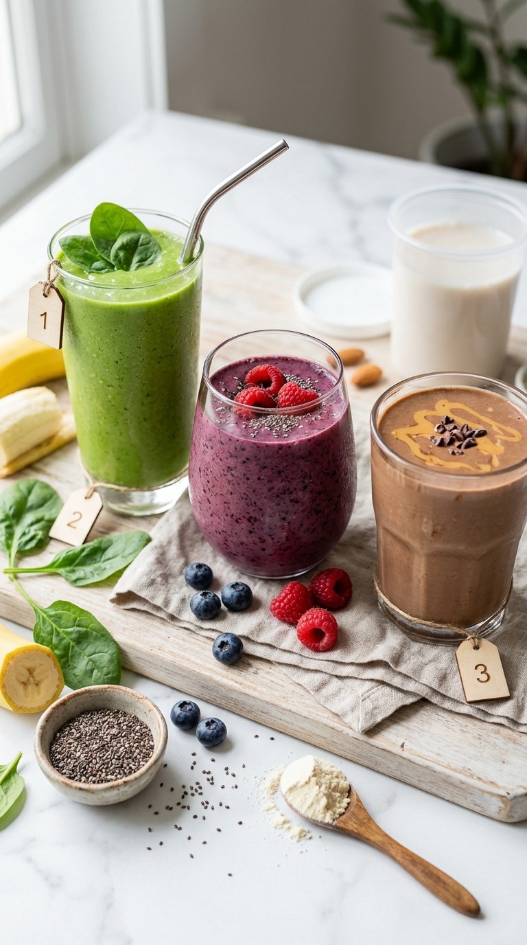 20 Protein Smoothies Under 200 Calories For Rapid Fat Loss