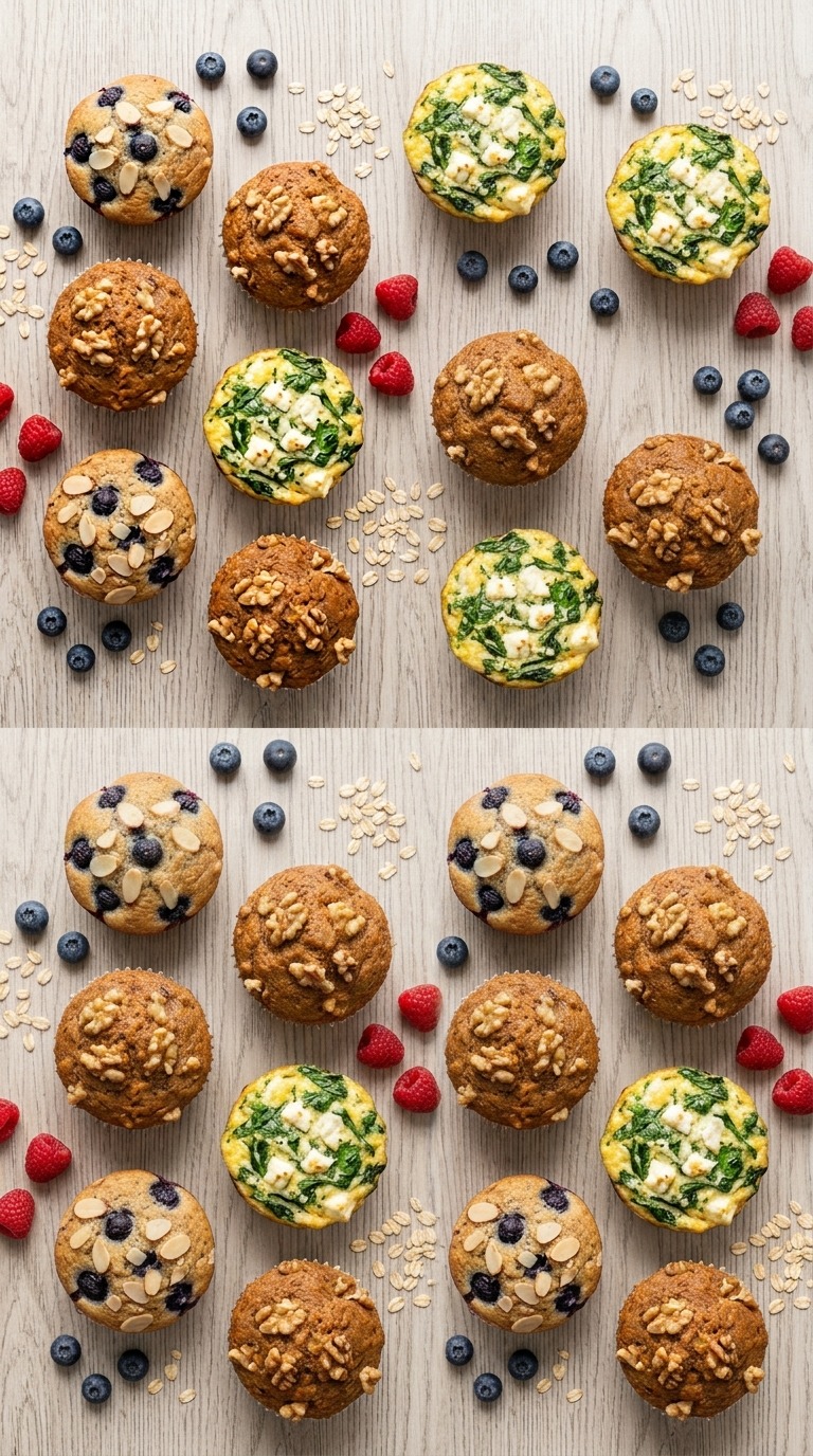 21 High-Protein Breakfast Muffins Under 200 Calories Each