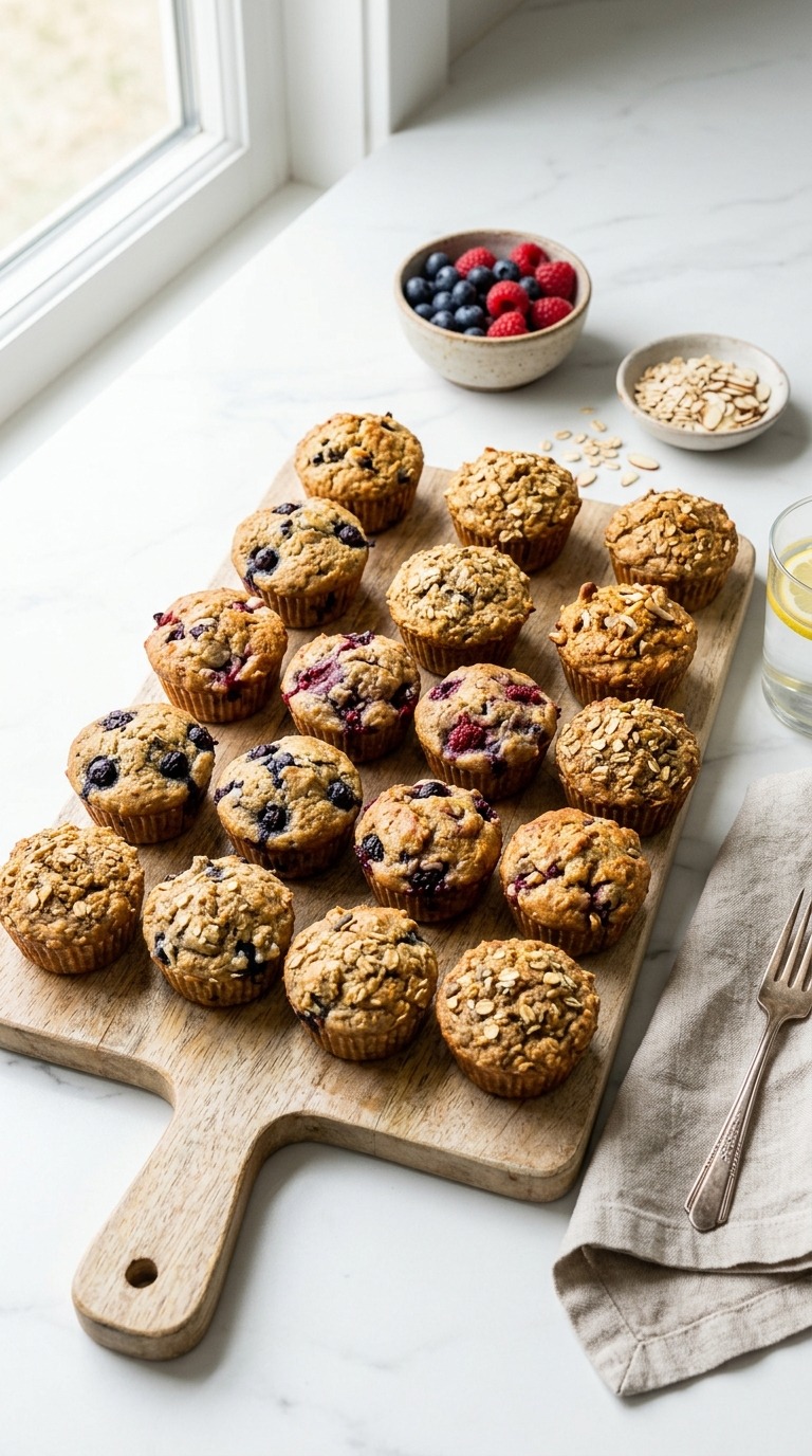 21 High-Protein Breakfast Muffins Under 200 Calories Each