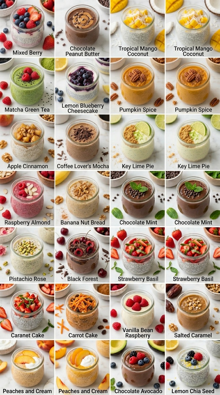 21 High-Protein Low-Calorie Chia Pudding Recipes