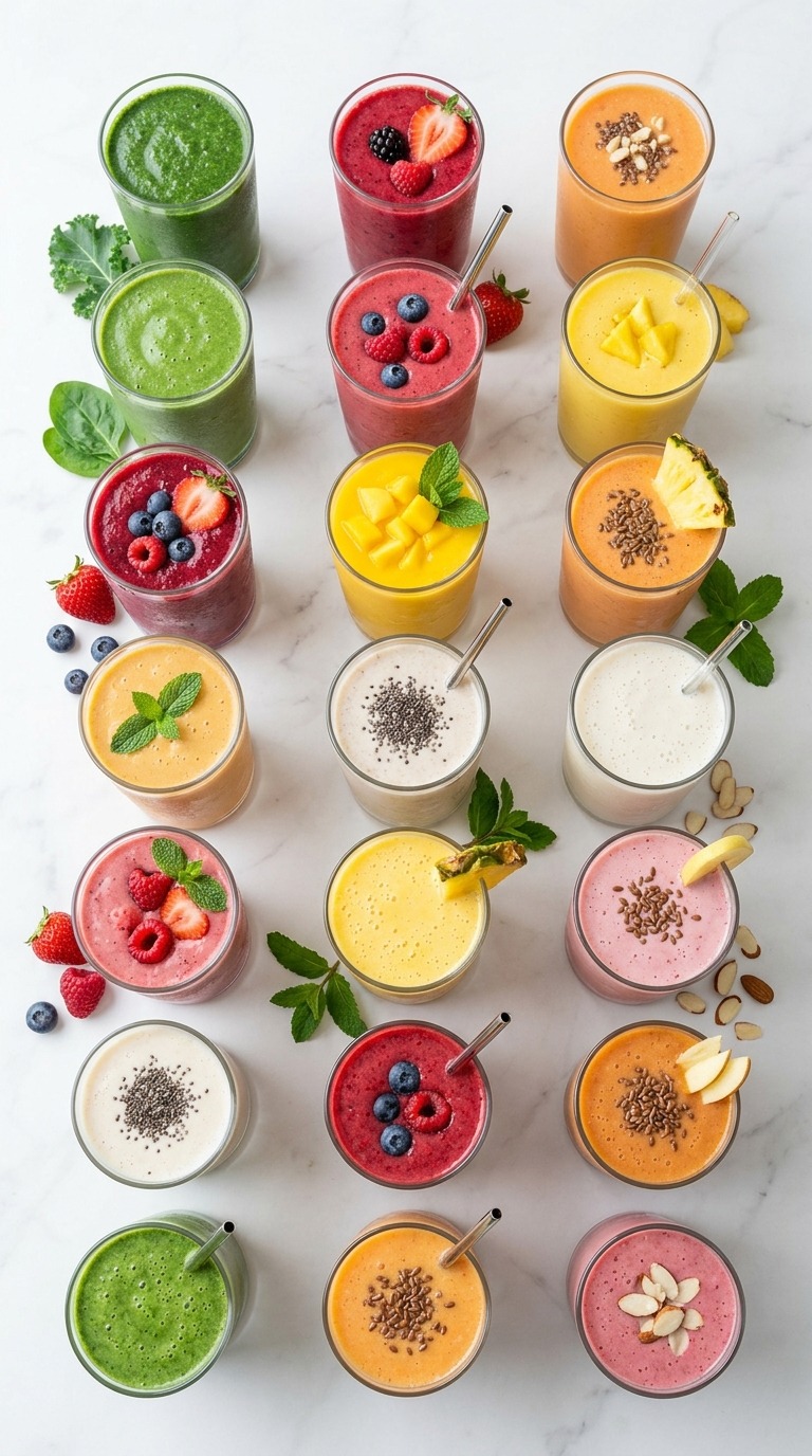 21 High-Protein Smoothies With 40g Protein Per Glass