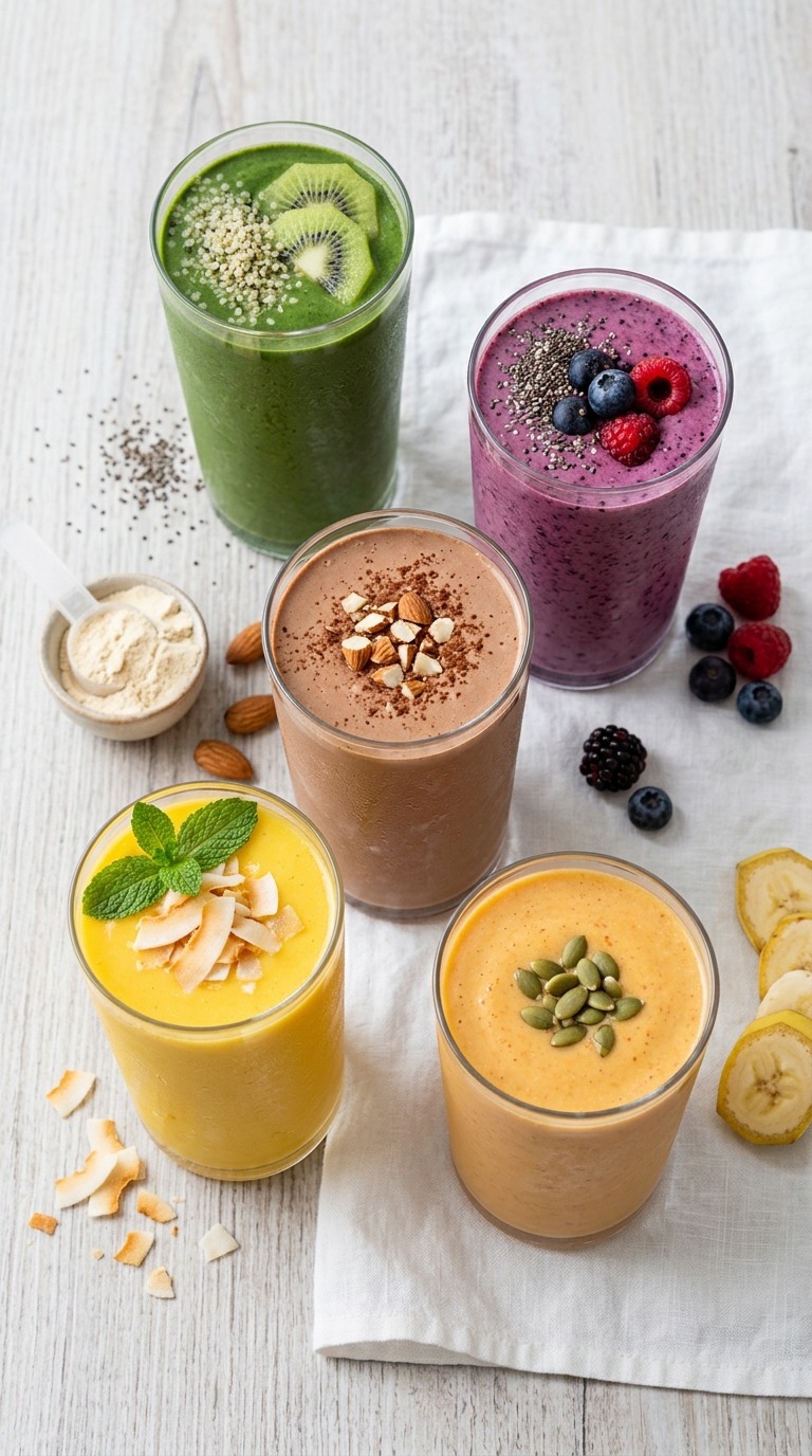 21 High-Protein Smoothies With 40g Protein Per Glass