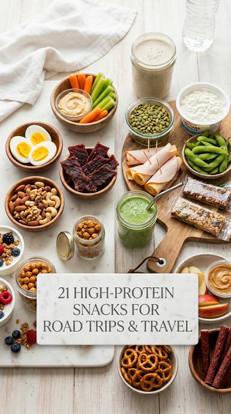 21 High-Protein Snacks For Road Trips And Travel