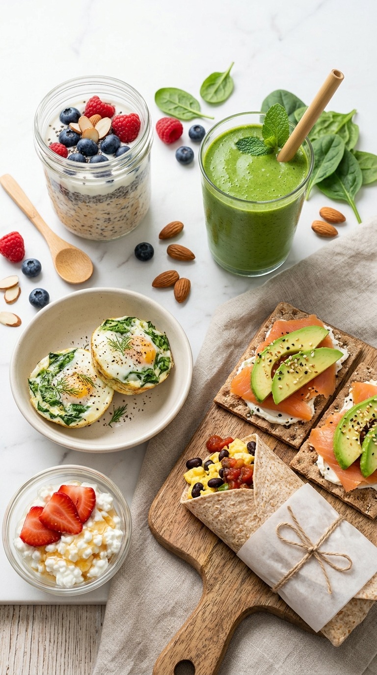 24 Grab-And-Go High-Protein Breakfasts Under 300 Calories