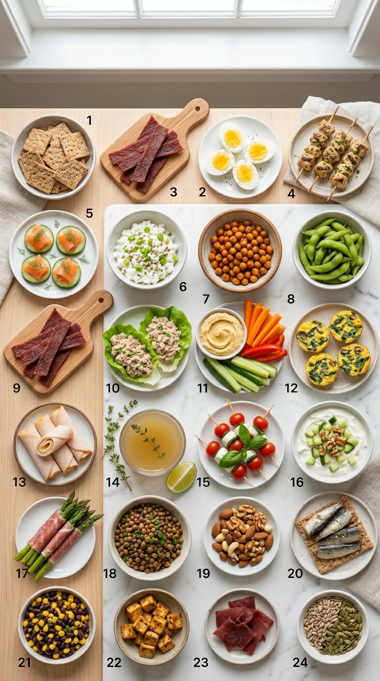 24 High-Protein Savory Snacks For People Who Hate Sweets