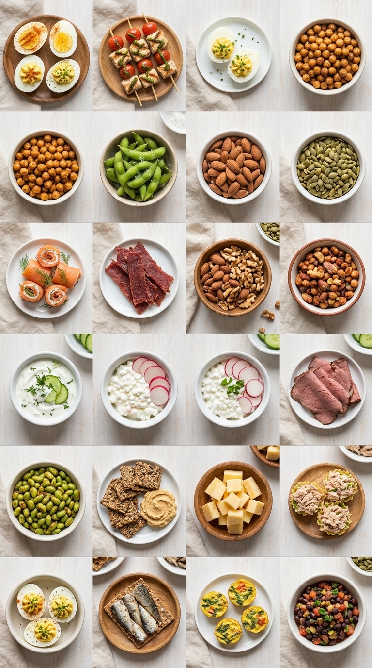 24 High-Protein Savory Snacks For People Who Hate Sweets