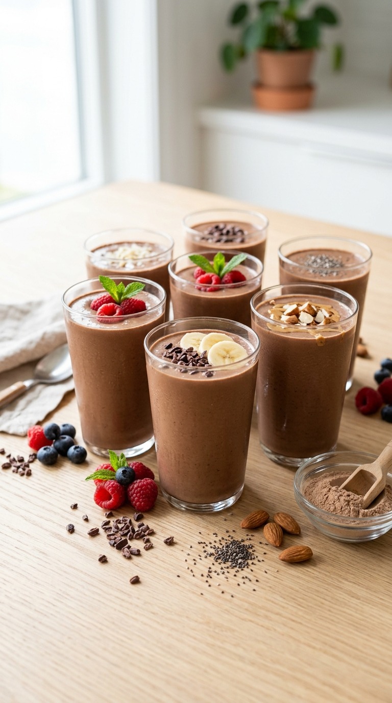 25 Chocolate Protein Smoothies Under 300 Calories