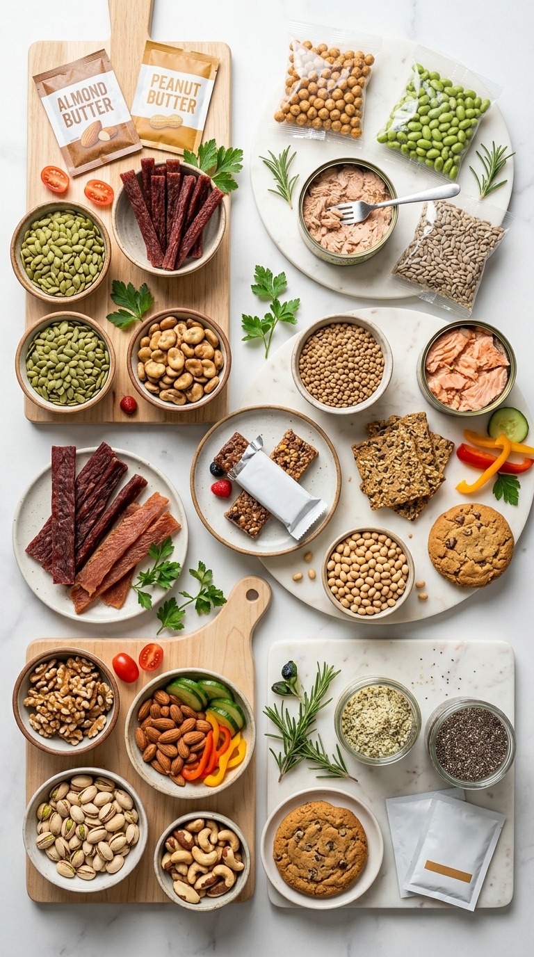 25 High-Protein Office Snacks That Don’t Need Refrigeration