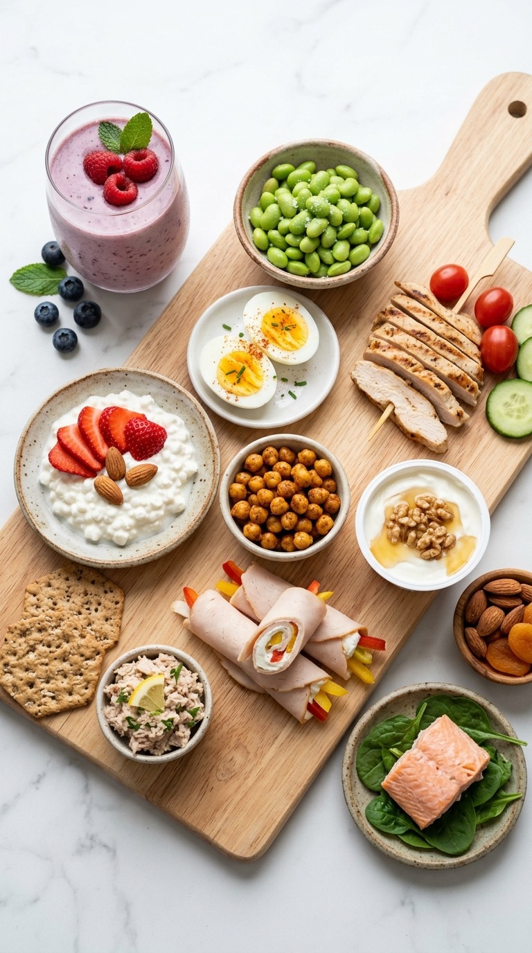 25 High-Protein Snacks For Night Cravings Under 200 Calories