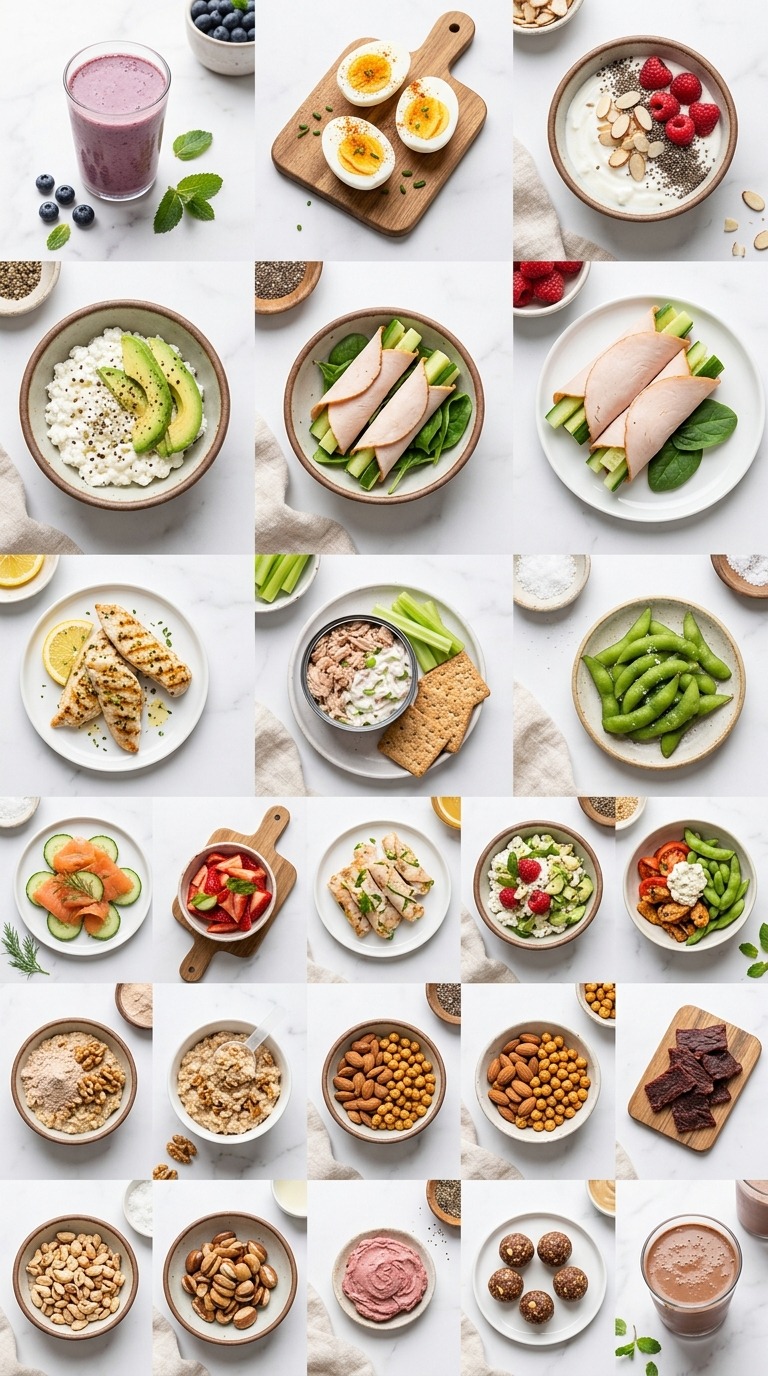 25 High-Protein Snacks With 20g Protein In Under 5 Minutes