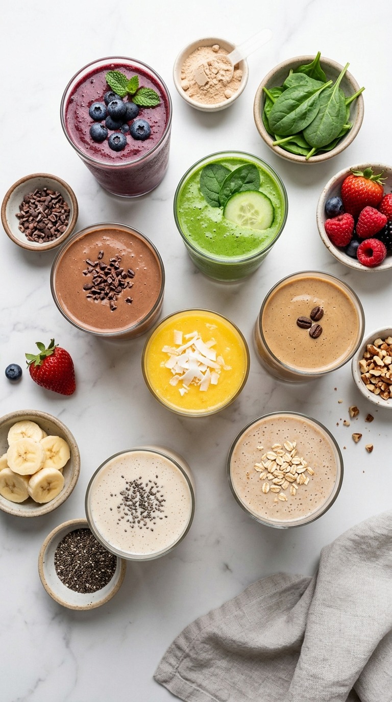 25 Meal Replacement Smoothies With 30g+ Protein
