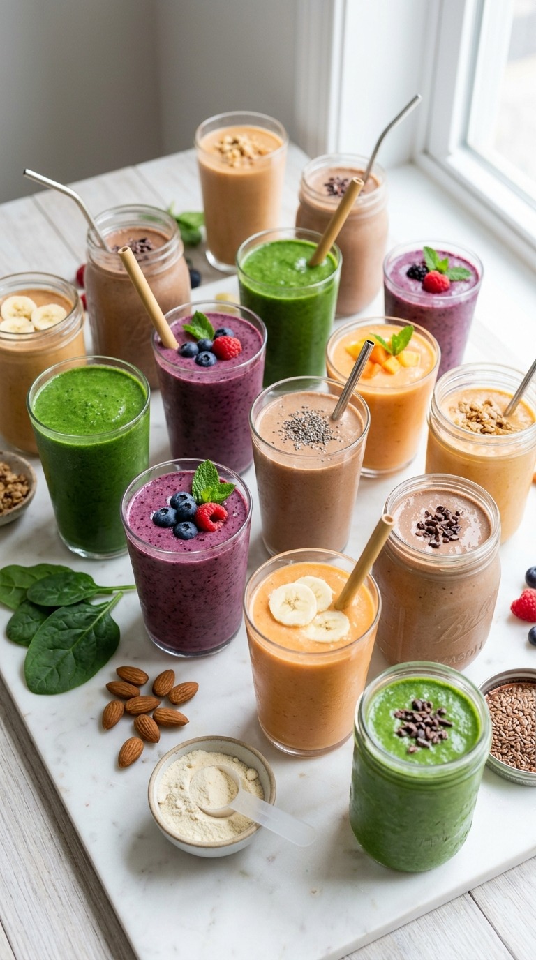 25 Meal Replacement Smoothies With 30g+ Protein