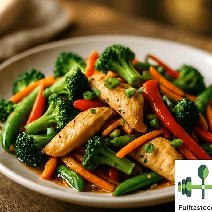 High Protein Chicken Stir Fry
