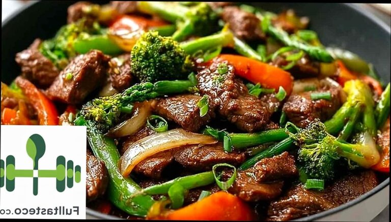 High Protein Beef Stir Fry