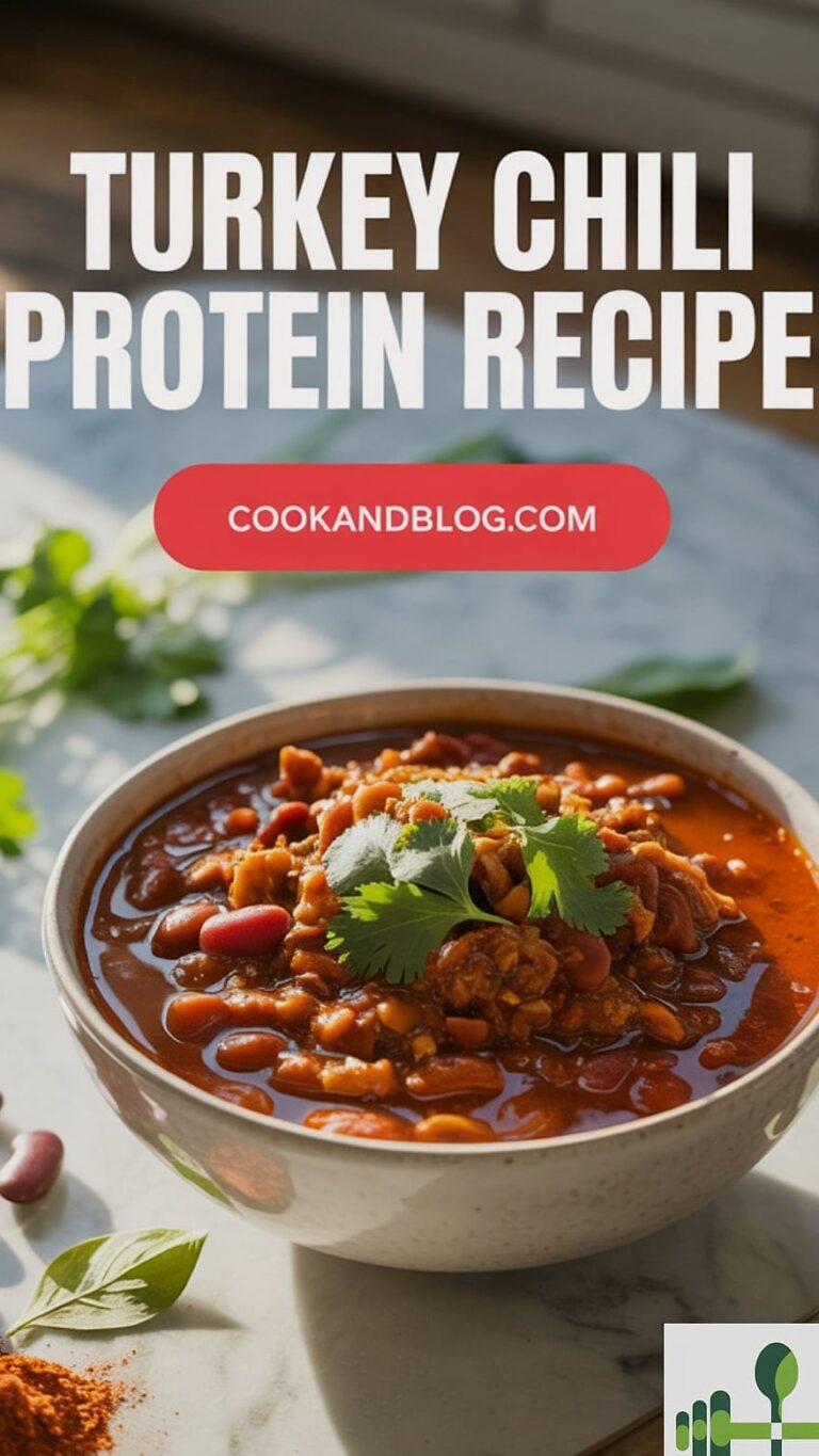 High Protein Turkey Chili