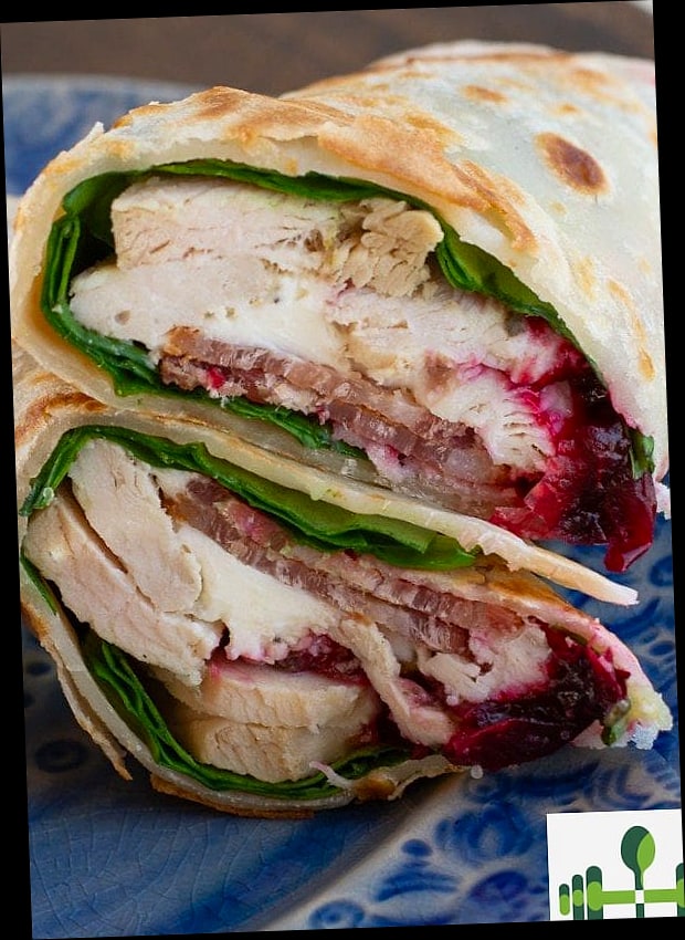 High Protein Turkey Wrap
