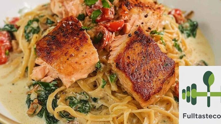 High Protein Salmon Pasta 43 High Protein Salmon Pasta