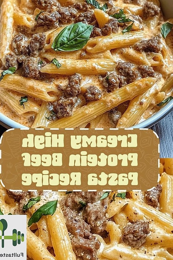 High Protein Beef Pasta
