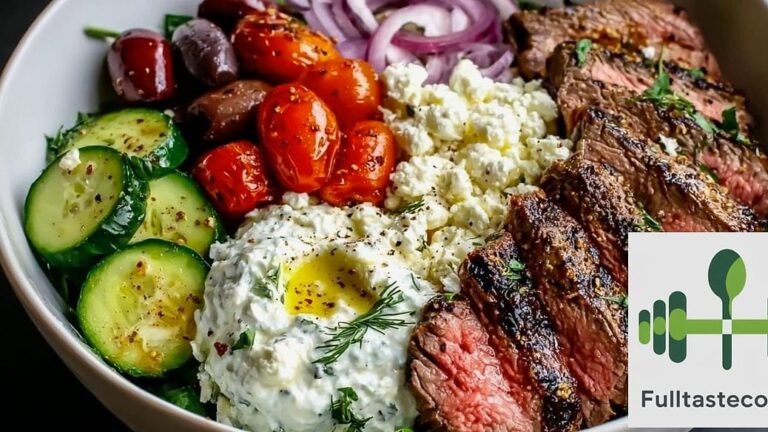 High Protein Steak Bowl