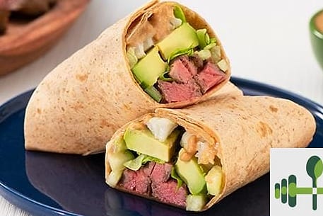 High Protein Steak Wrap