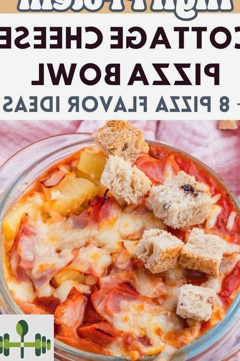 High Protein Pizza Bowl