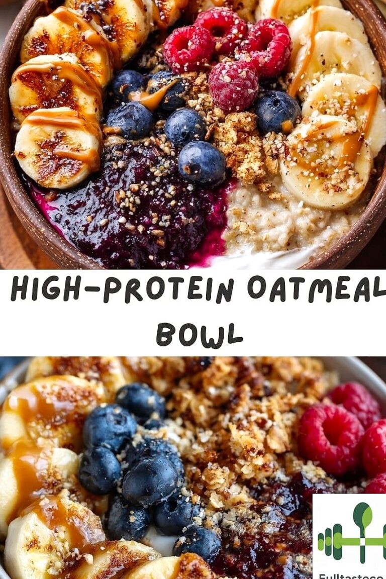 High Protein Oatmeal Bowl 35 High Protein Oatmeal Bowl