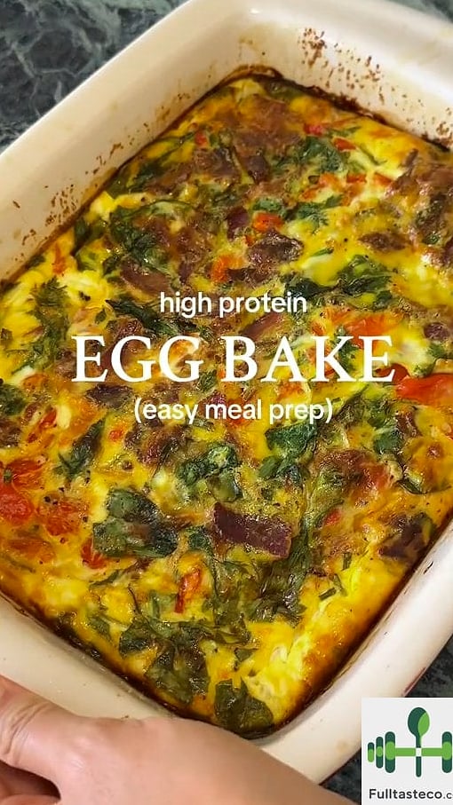 High Protein Egg Bake 43 High Protein Egg Bake