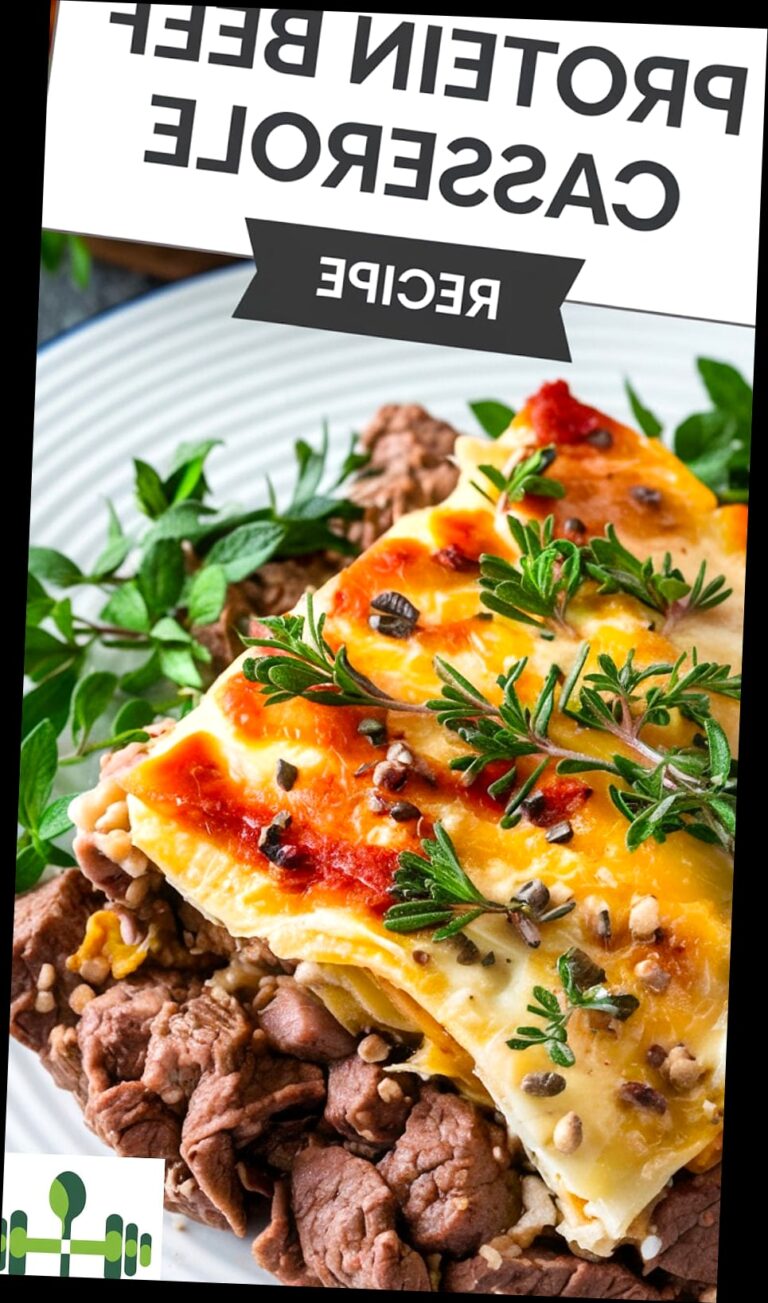 High Protein Beef Casserole