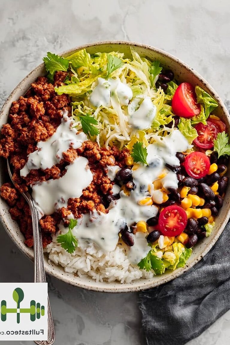 High Protein Taco Bowl 8 High Protein Taco Bowl