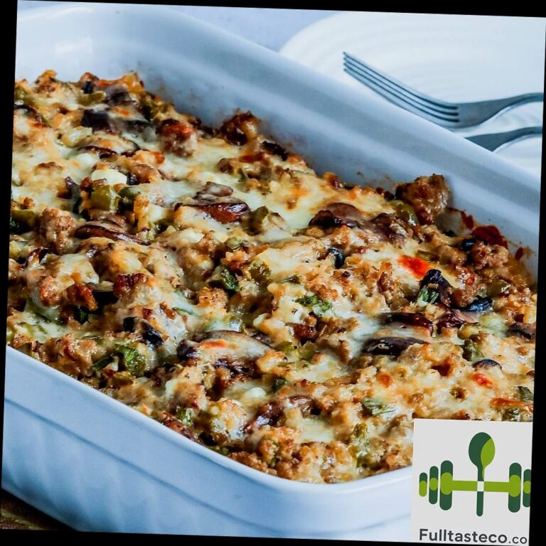 High Protein Turkey Casserole