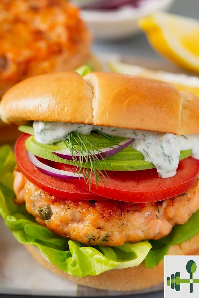 High Protein Salmon Burgers 15 High Protein Salmon Burgers