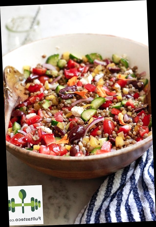 Mediterranean Lentil Salad 8 Mediterranean Lentil Salad