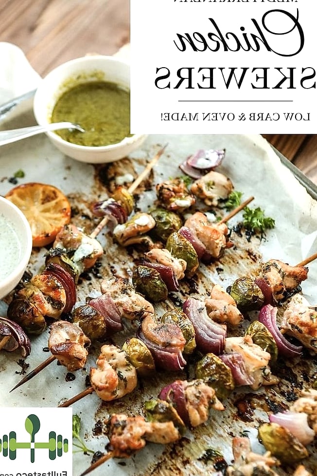 Mediterranean Chicken Skewers 15 Mediterranean Chicken Skewers