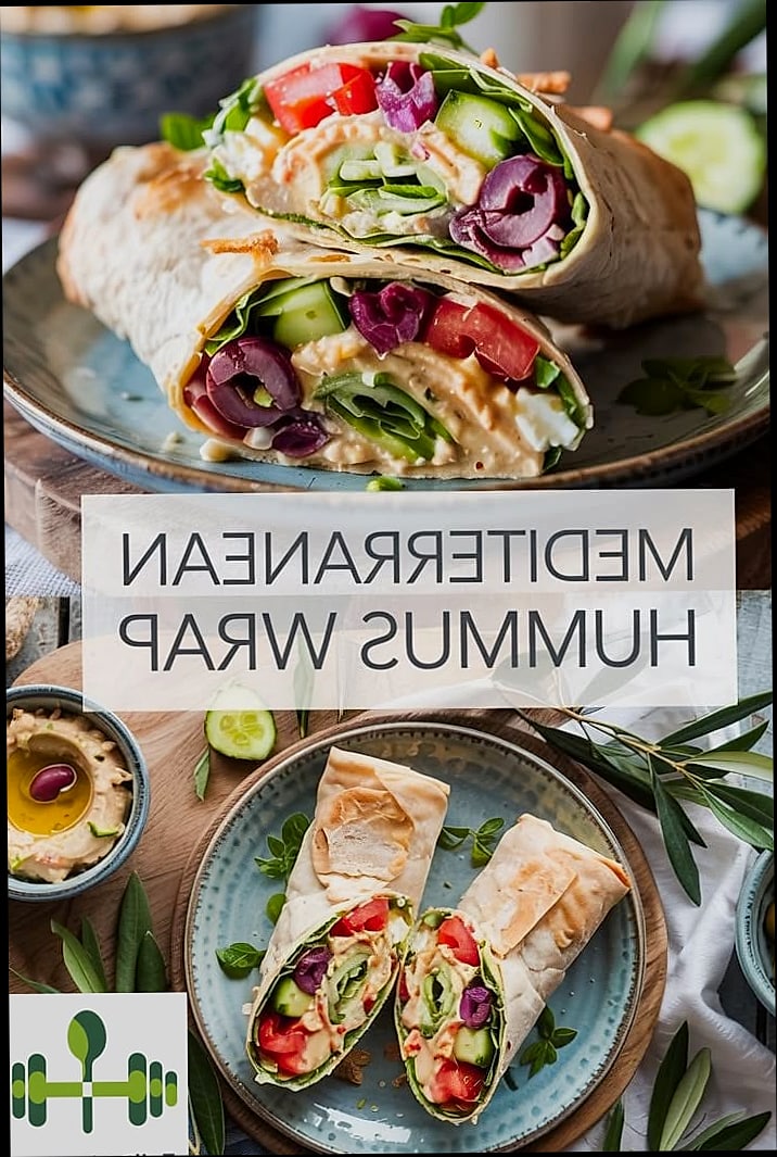 Mediterranean Hummus Wrap 35 Mediterranean Hummus Wrap