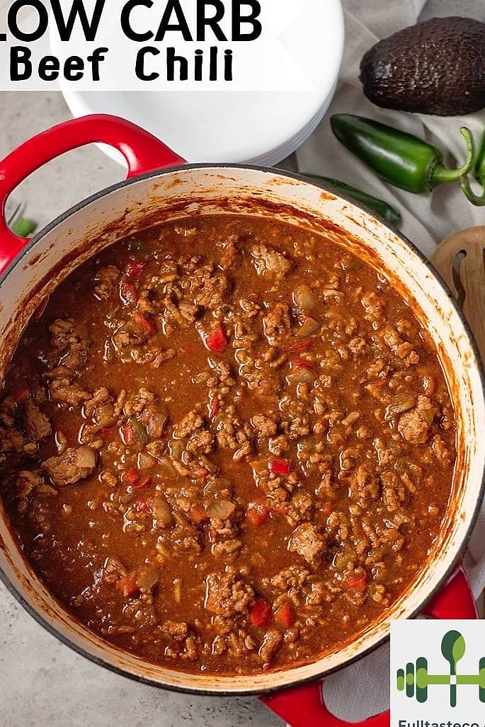 Low Carb Beef Chili
