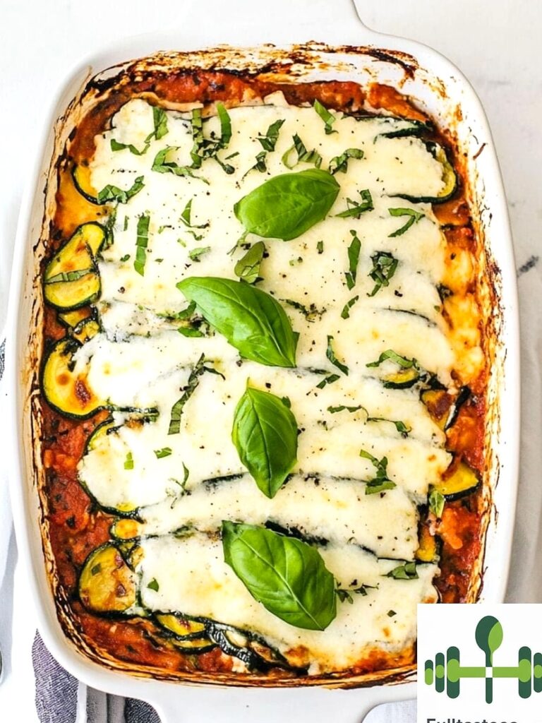 Low Carb Zucchini Lasagna