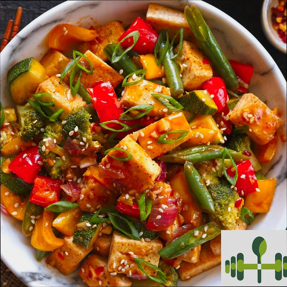 Vegan Tofu Stir Fry 1 featured 4459