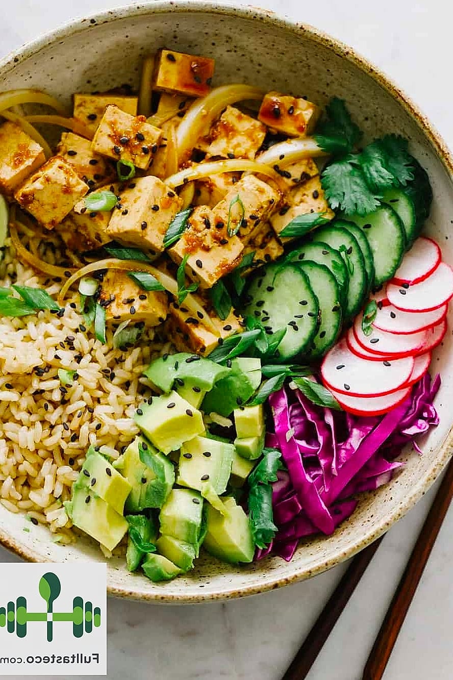 Vegan Tofu Bowl 1 featured 4507