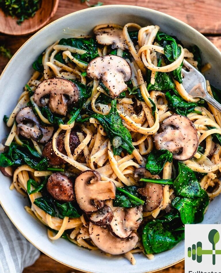 Vegan Mushroom Pasta 57 Vegan Mushroom Pasta