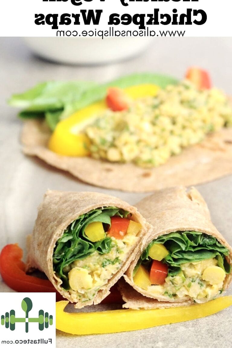 Vegan Chickpea Wrap 50 Vegan Chickpea Wrap