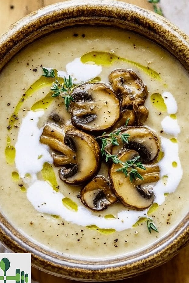 Vegan Mushroom Soup 8 Vegan Mushroom Soup