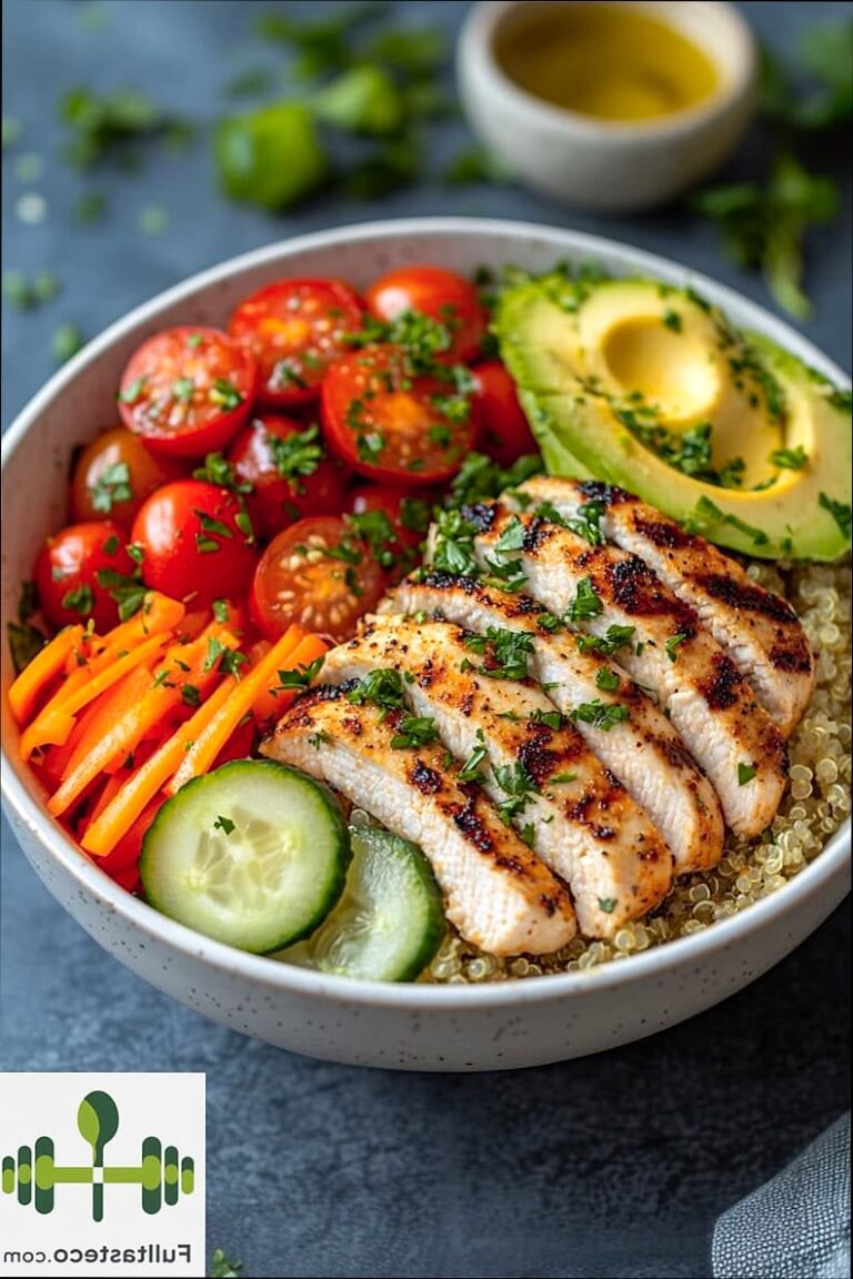 Low Calorie Chicken Bowl